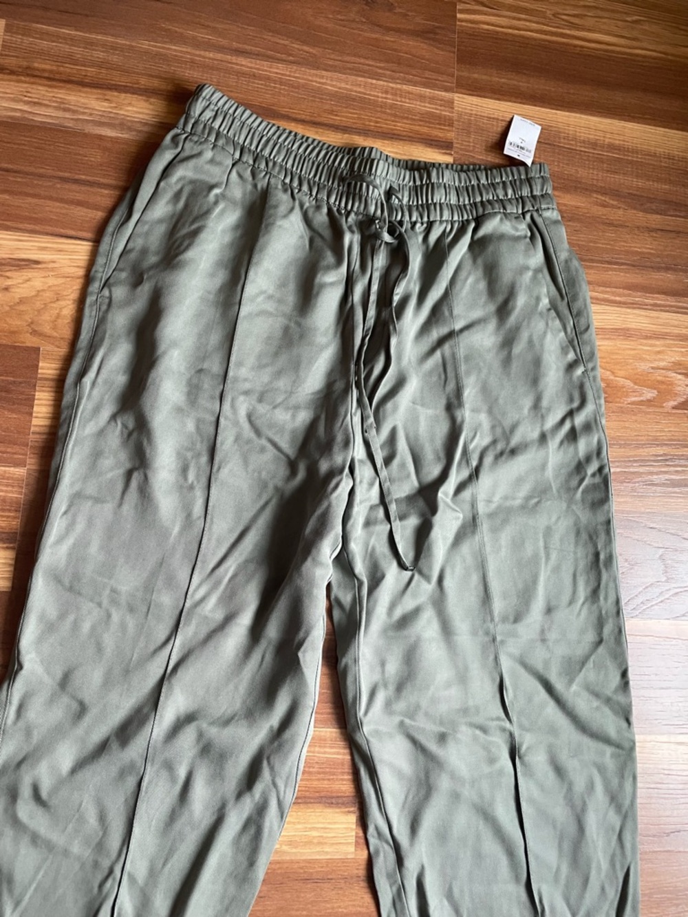 GAP Pull-On Pants Olive Green Size 6 Tall - Picture 2 of 5